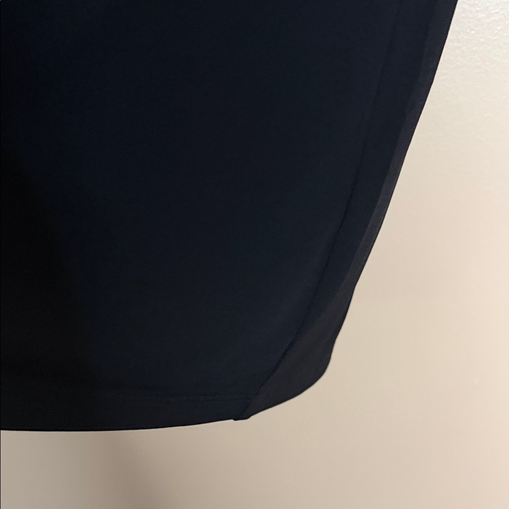 Susan Graver Black V-Neck Long Sleeve Top - Picture 4 of 7